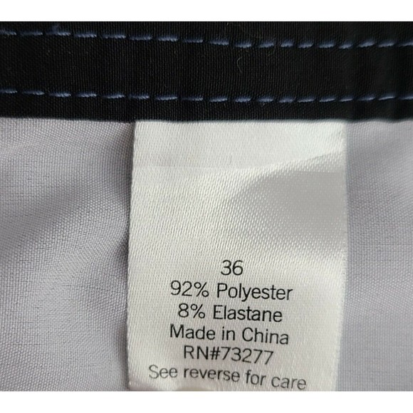 Sonoma Goods for Life Men's (36) Blue Striped Swimming Board Shorts - Picture 7 of 8